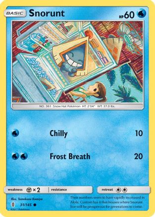 Snorunt (31) - Guardians Rising