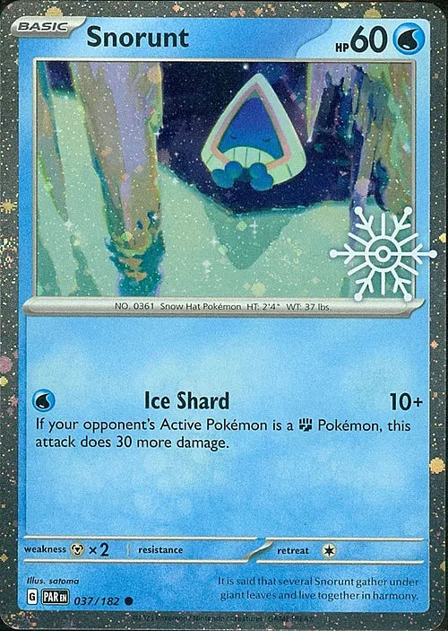 Snorunt (Holiday Calendar) (37) Holofoil - Miscellaneous Cards & Products