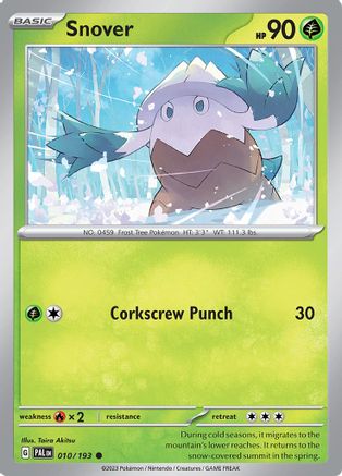 Snover (10) - Paldea Evolved