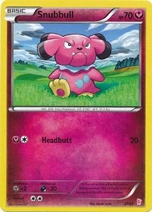 Snubbull (27) - Trainer Kit: Sylveon & Noivern