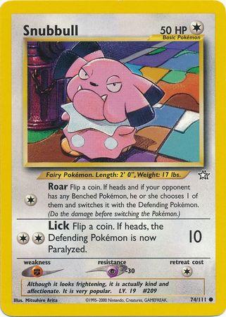 Snubbull (74) (Unlimited) - Neo Genesis