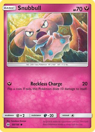 Snubbull (90) - Sun & Moon