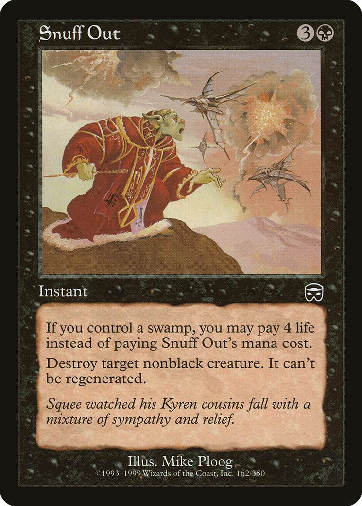 Snuff Out (162) - Mercadian Masques