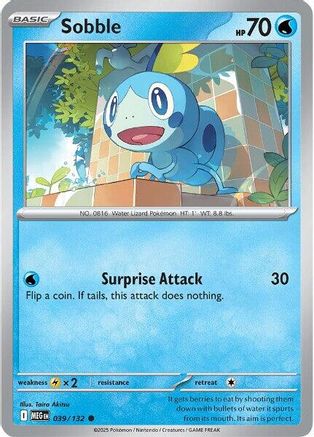 Sobble (39) Reverse Holofoil - Mega Evolution