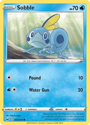 Sobble (55) - Sword & Shield