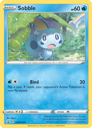 Sobble (SWSH003) Holofoil - Black Star Promos