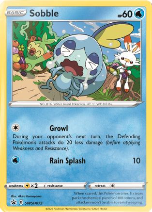 Sobble (SWSH073) Holofoil - Black Star Promos