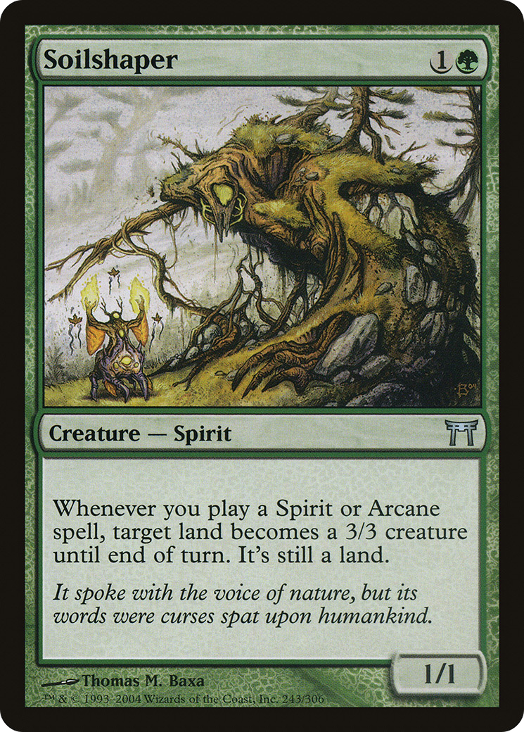 Soilshaper (243) Foil - Champions of Kamigawa