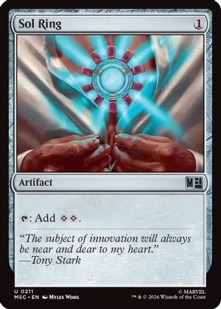 Sol Ring (211) - Commander: Marvel Super Heroes