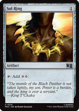 Sol Ring (214) - Commander: Marvel Super Heroes