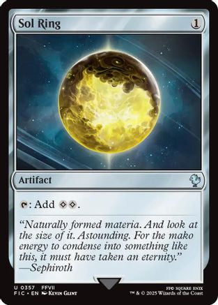 Sol Ring (357) Surge Foil - Commander: FINAL FANTASY