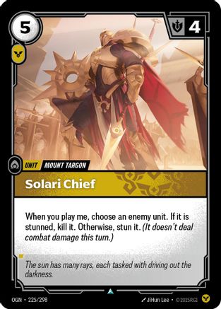 Solari Chief (225) Foil - Origins