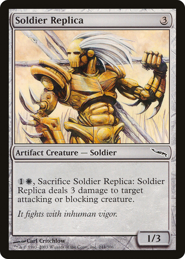 Soldier Replica (244) - Mirrodin