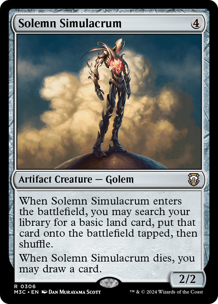 Solemn Simulacrum (306) - Commander: Modern Horizons 3