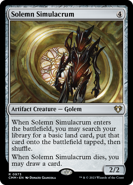 Solemn Simulacrum (973) - Commander Masters