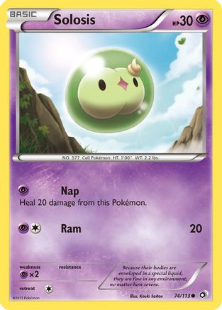 Solosis (74) Reverse Holofoil - Legendary Treasures