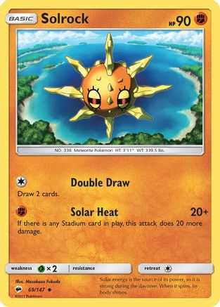 Solrock (69) - Burning Shadows