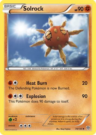 Solrock (74) - Plasma Storm