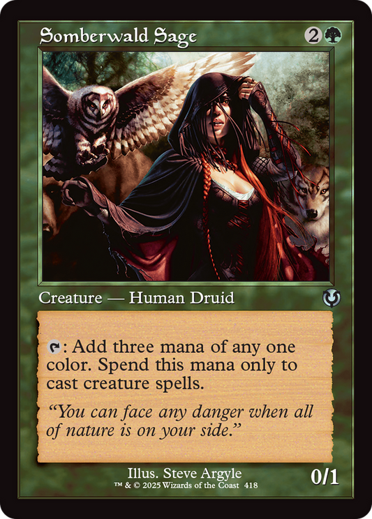 Somberwald Sage (Retro) (418) - Innistrad Remastered