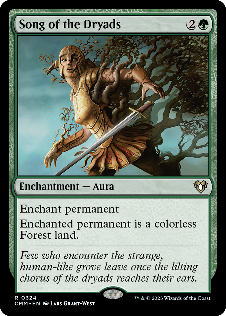 Song of the Dryads (324) - Commander Masters