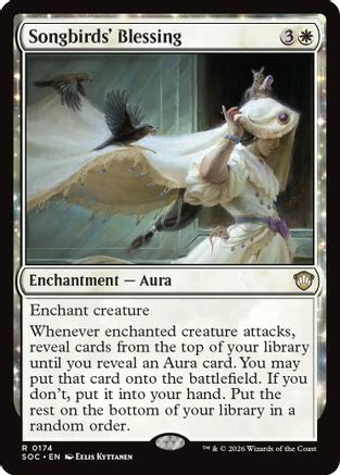 Songbirds' Blessing (174) - Commander: Secrets of Strixhaven