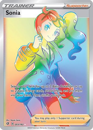 Sonia (203) Holofoil - Rebel Clash