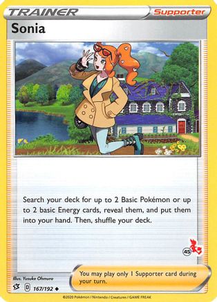 Sonia (#45 Cinderace) (167) - Battle Academy 2022