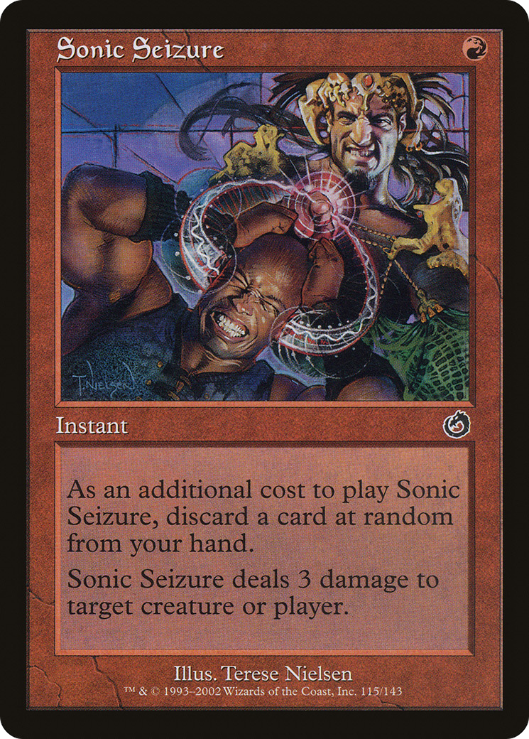 Sonic Seizure (115) Foil - Torment