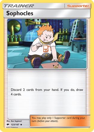 Sophocles (123) Reverse Holofoil - Burning Shadows
