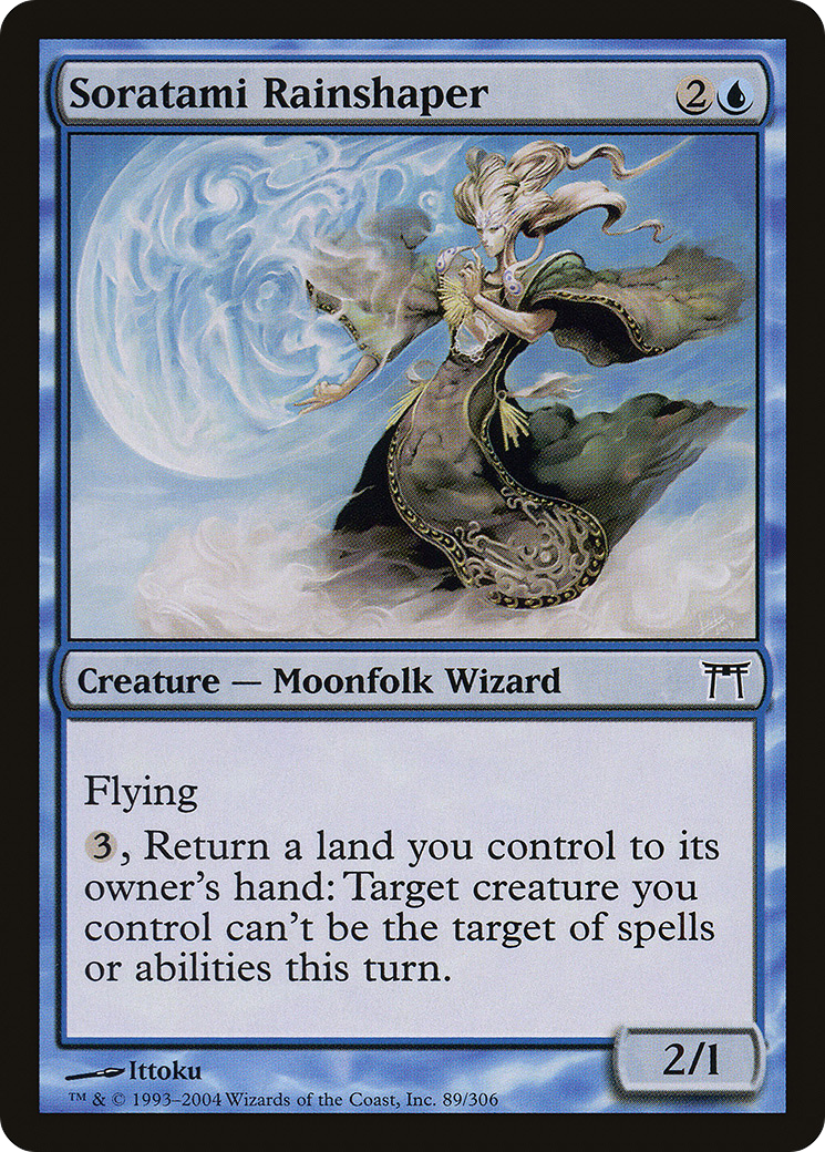 Soratami Rainshaper (089) Foil - Champions of Kamigawa