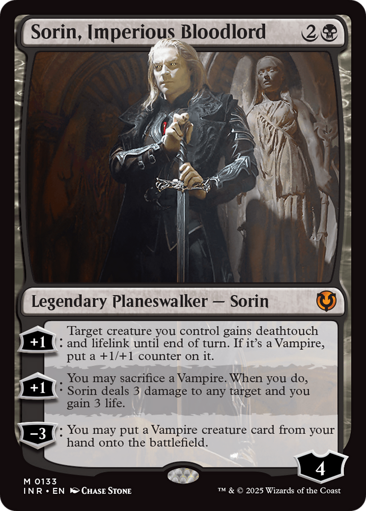 Sorin, Imperious Bloodlord (133) Foil - Innistrad Remastered