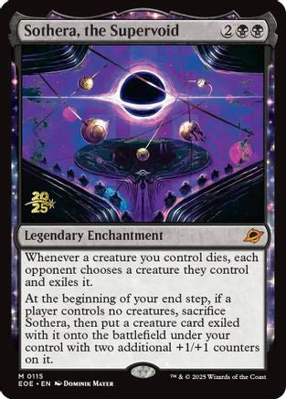 Sothera, the Supervoid (Prerelease) (115) Foil - Edge of Eternities