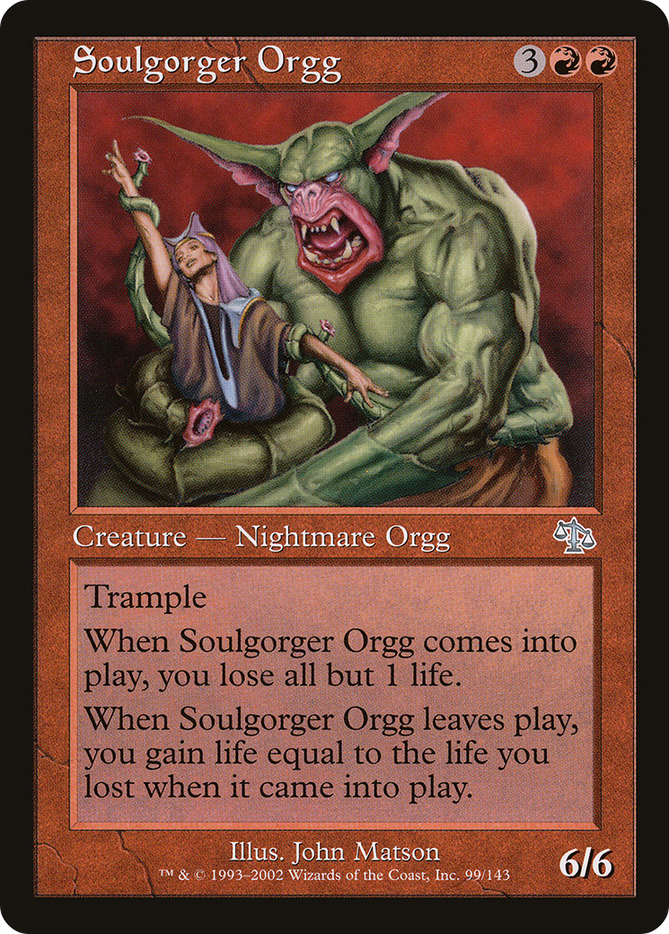 Soulgorger Orgg (099) Foil - Judgment