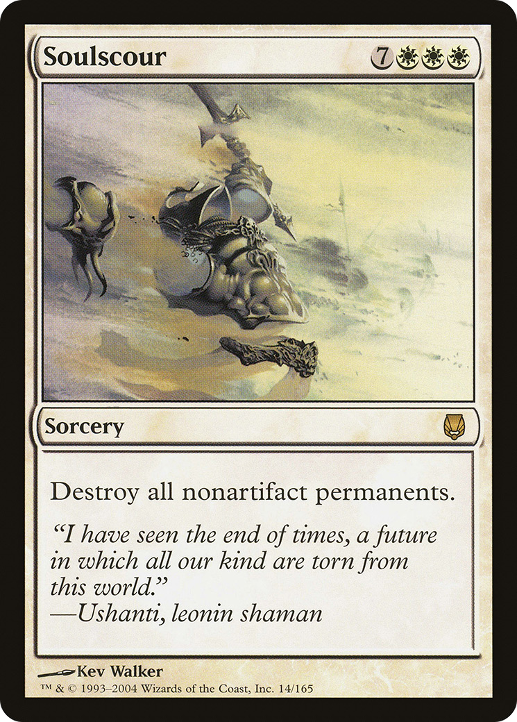 Soulscour (014) Foil - Darksteel