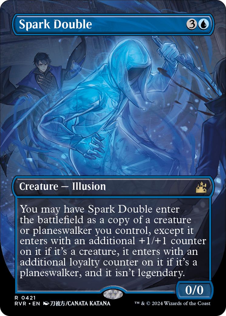 Spark Double (Anime Borderless) (421) - Ravnica Remastered