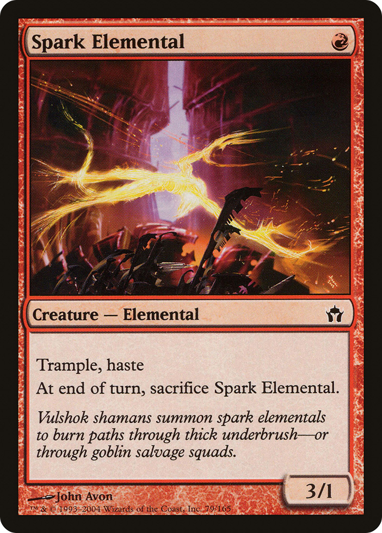 Spark Elemental (079) Foil - Fifth Dawn