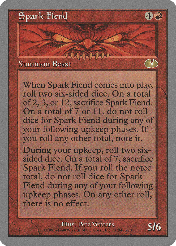Spark Fiend (051) - Unglued