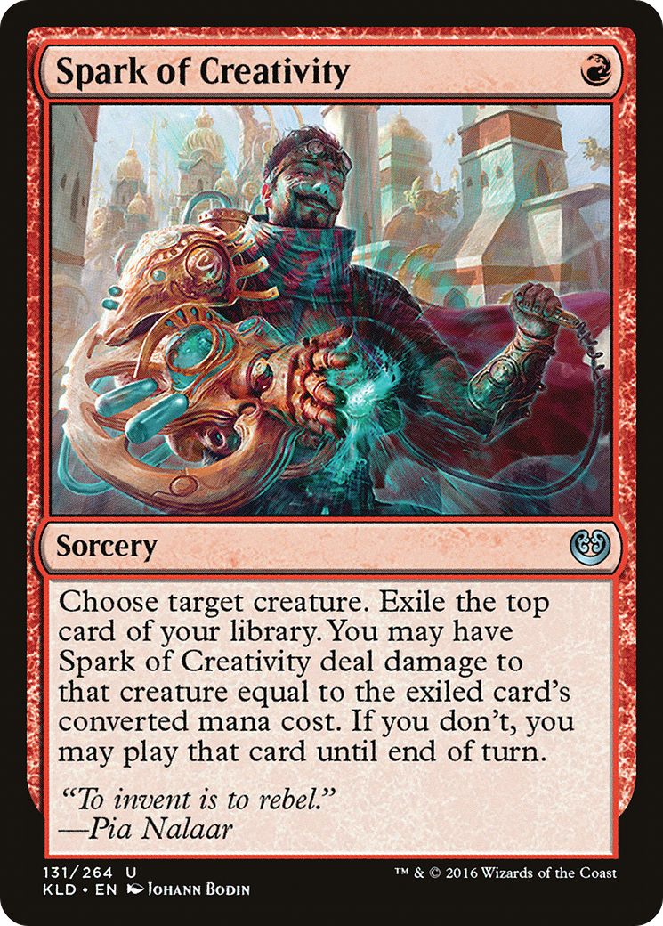 Spark of Creativity (131) Foil - Kaladesh