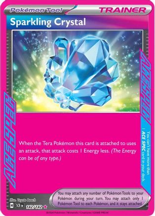 Sparkling Crystal (142) Holofoil - Stellar Crown