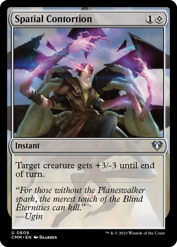 Spatial Contortion (809) - Commander Masters