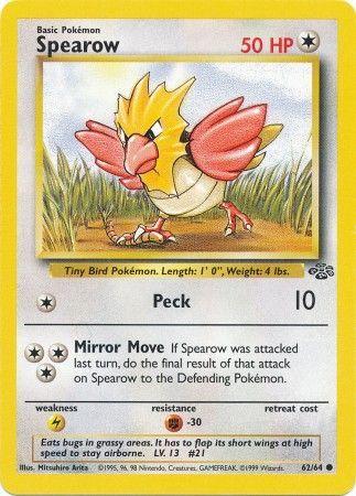 Spearow (62) (Unlimited) - Jungle