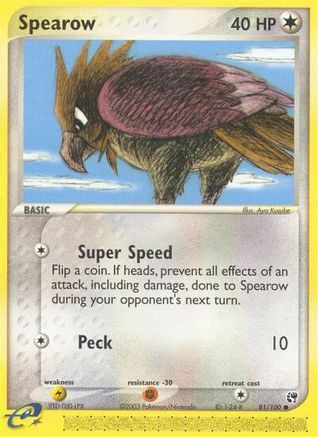 Spearow (81) - Sandstorm