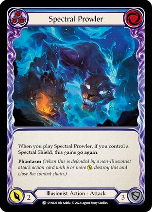 Spectral Prowler (Blue) (DYN226) - Dynasty