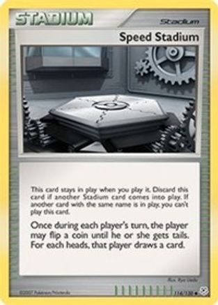 Speed Stadium (114) Reverse Holofoil - Diamond & Pearl