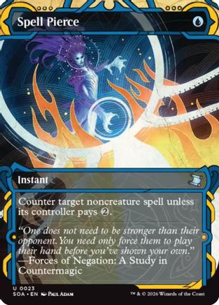 Spell Pierce (023) Foil - Secrets of Strixhaven: Mystical Archive