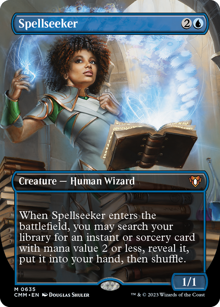Spellseeker (Borderless) (635) - Commander Masters