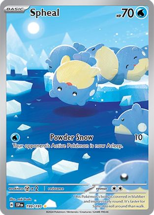 Spheal (199) Holofoil - Surging Sparks