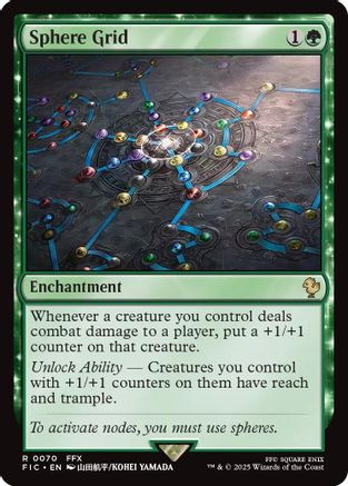Sphere Grid (070) Surge Foil - Commander: FINAL FANTASY