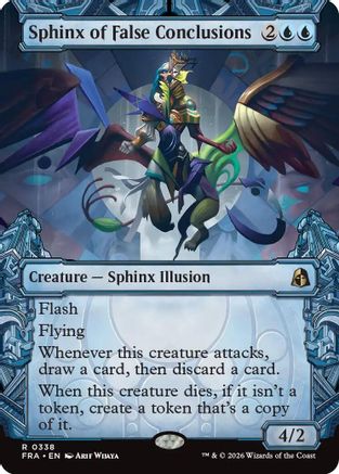 Sphinx of False Conclusions (Sculptor's Stronghold Showcase) (338) - Reality Fracture