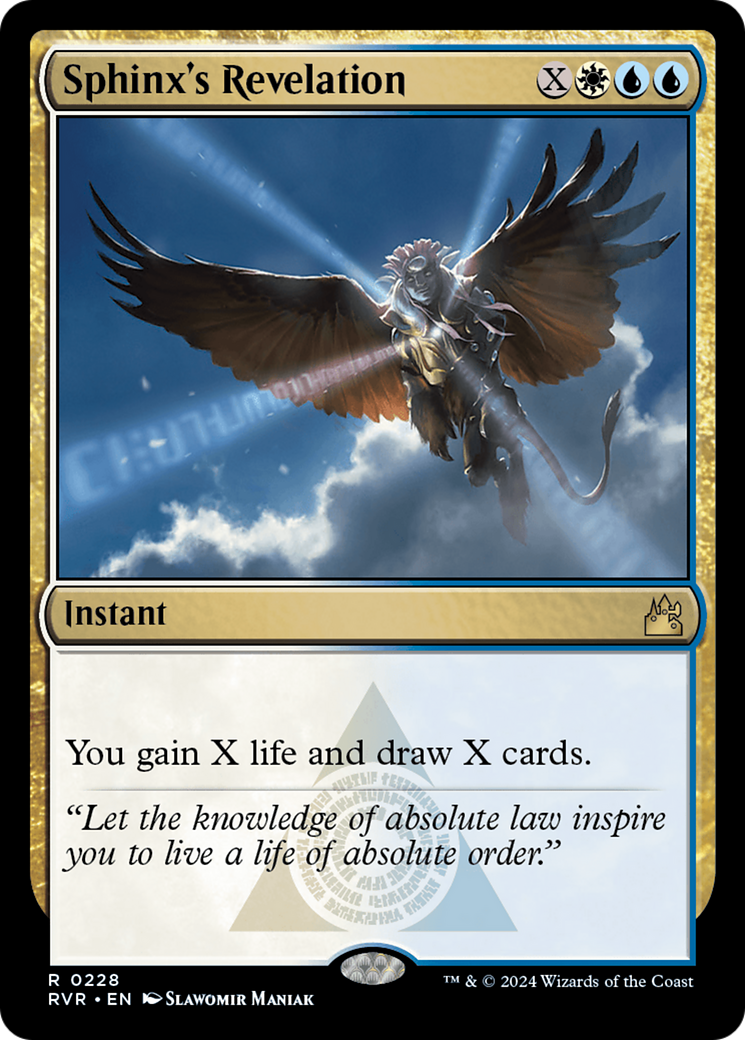 Sphinx's Revelation (228) - Ravnica Remastered